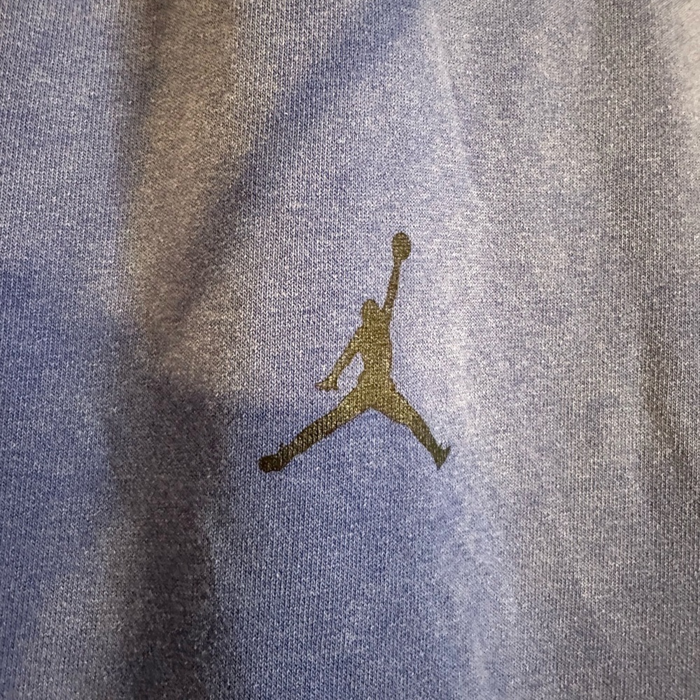 Michael Jordan Blue Jordan Men's Hoodie Sweater. Dri Fit - Picture 3 of 6